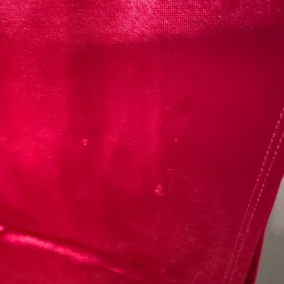 NWT ANRABESS Spaghetti Strap Bodycon High Slit Pink Satin Maxi Dress Size Medium - Picture 12 of 13